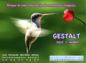 Gestalt aquí y ahora
