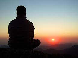 contemplar la puesta de sol