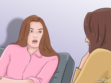 Dos amigas conversan